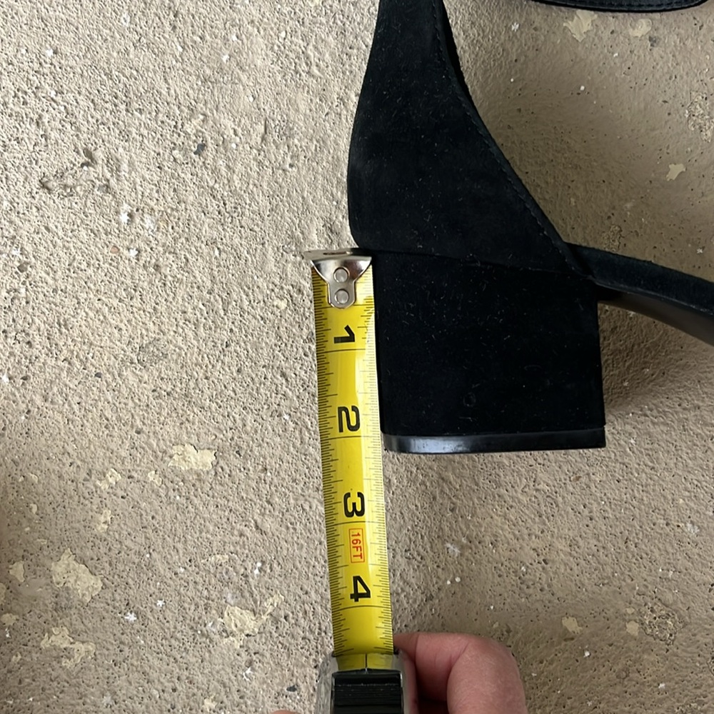 New Steve Madden black leather ankle strap sandal - Picture 12 of 12
